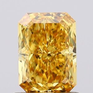 1.01 carat,  colour, SI1 clarity, Radiant shape, Lab Grown Diamond.