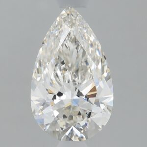 1.13 carat, G colour, VS1 clarity, Pear shape, Lab Grown Diamond.