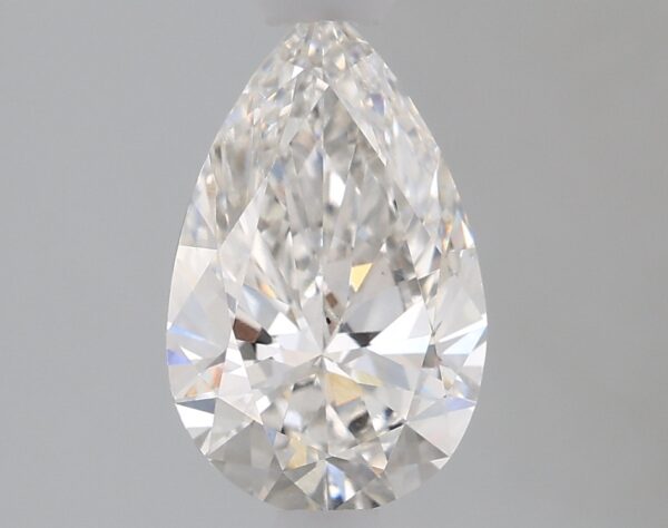 1.15 carat, G colour, VS2 clarity, Pear shape, Lab Grown Diamond.