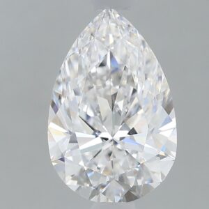 1.07 carat, E colour, VVS2 clarity, Pear shape, Lab Grown Diamond.