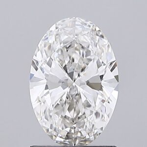 1.14 carat, G colour, VS1 clarity, Oval shape, Lab Grown Diamond.