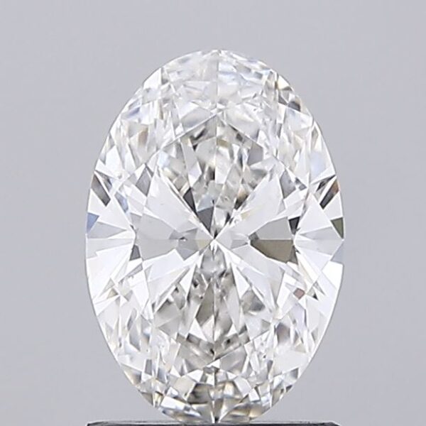1.14 carat, G colour, VS1 clarity, Oval shape, Lab Grown Diamond.