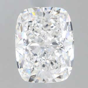 1.69 carat, E colour, VVS2 clarity, Cushion shape, Lab Grown Diamond.