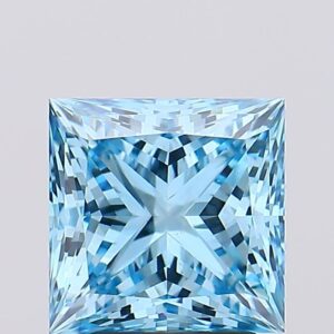 3.03 carat,  colour, VS2 clarity, Princess shape, Lab Grown Diamond.