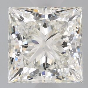 1.71 carat, G colour, VS2 clarity, Princess shape, Lab Grown Diamond.
