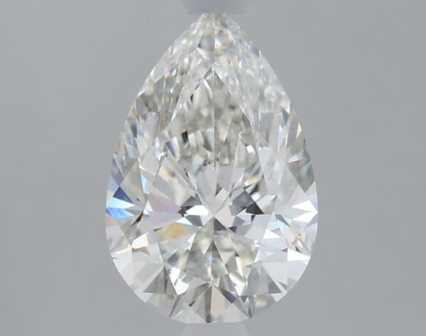 1.74 carat, G colour, VS1 clarity, Pear shape, Lab Grown Diamond.