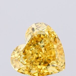 1.33 carat,  colour, VVS2 clarity, Heart shape, Lab Grown Diamond.