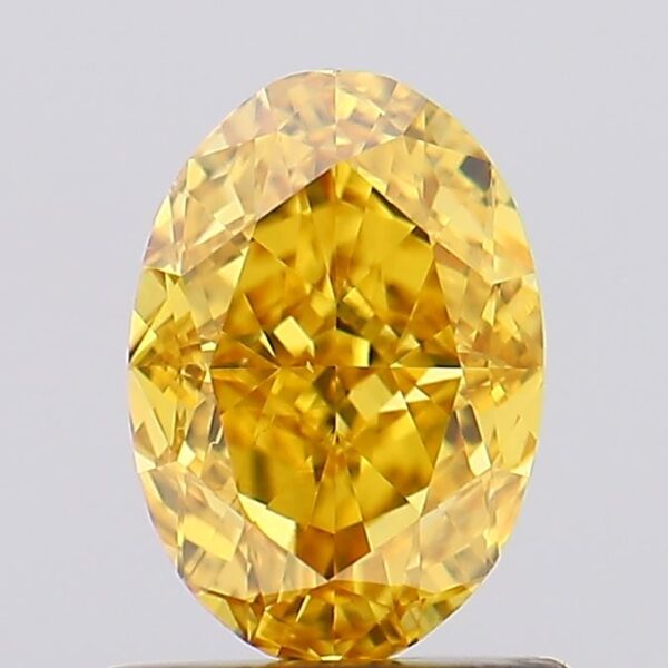 1.03 carat,  colour, VS2 clarity, Oval shape, Lab Grown Diamond.