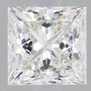 1.61 carat, G colour, VS1 clarity, Princess shape, Lab Grown Diamond.