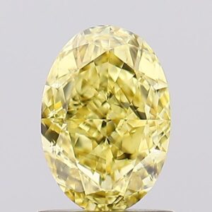 1.22 carat,  colour, SI1 clarity, Oval shape, Lab Grown Diamond.