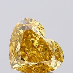 2.26 carat,  colour, VS1 clarity, Heart shape, Lab Grown Diamond.
