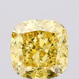 2.59 carat,  colour, VS2 clarity, Cushion shape, Lab Grown Diamond.