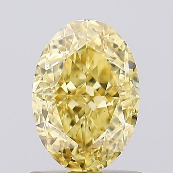 1.09 carat,  colour, VS1 clarity, Oval shape, Lab Grown Diamond.