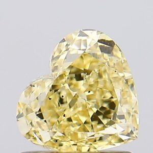 1.01 carat,  colour, SI1 clarity, Heart shape, Lab Grown Diamond.