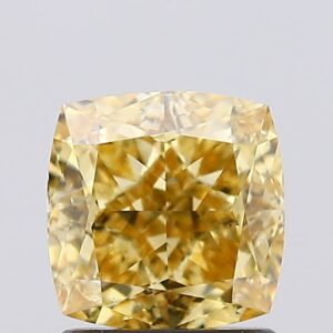 1.64 carat,  colour, VS1 clarity, Cushion shape, Lab Grown Diamond.