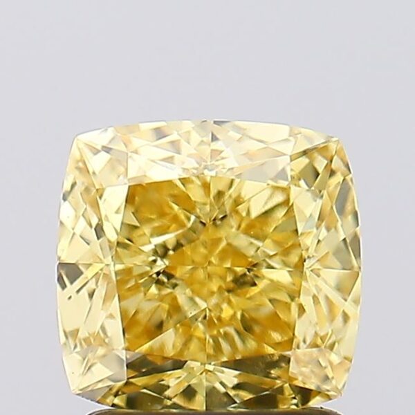 1.79 carat,  colour, VS1 clarity, Cushion shape, Lab Grown Diamond.