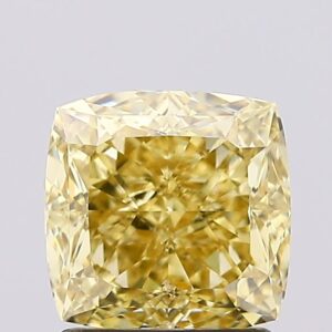 1.51 carat,  colour, SI1 clarity, Cushion shape, Lab Grown Diamond.
