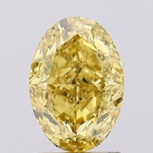 1.61 carat,  colour, VS2 clarity, Oval shape, Lab Grown Diamond.
