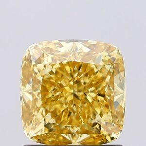 1.21 carat,  colour, VS1 clarity, Cushion shape, Lab Grown Diamond.