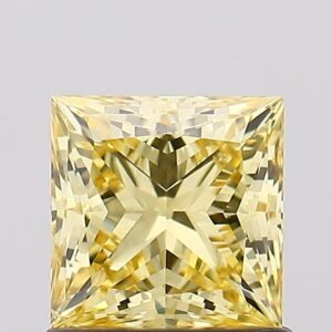 1.02 carat,  colour, VS2 clarity, Princess shape, Lab Grown Diamond.