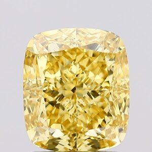 1.8 carat,  colour, VS1 clarity, Cushion shape, Lab Grown Diamond.