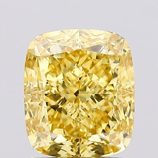 1.8 carat,  colour, VS1 clarity, Cushion shape, Lab Grown Diamond.
