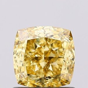 1.05 carat,  colour, VS2 clarity, Cushion shape, Lab Grown Diamond.