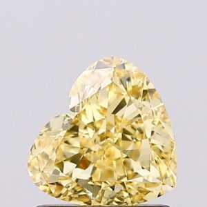 1.02 carat,  colour, VS2 clarity, Heart shape, Lab Grown Diamond.
