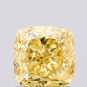 1.19 carat,  colour, VVS2 clarity, Cushion shape, Lab Grown Diamond.