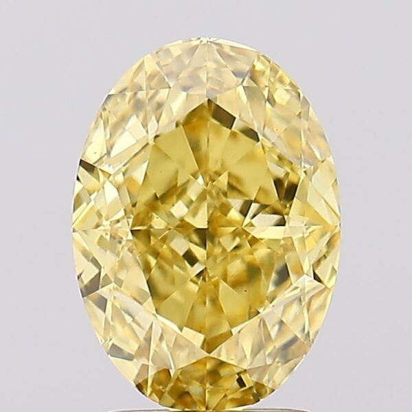 2.69 carat,  colour, VS1 clarity, Oval shape, Lab Grown Diamond.