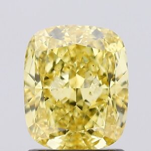 1.62 carat,  colour, VVS2 clarity, Cushion shape, Lab Grown Diamond.
