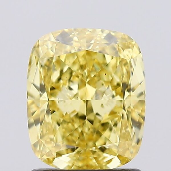 1.62 carat,  colour, VVS2 clarity, Cushion shape, Lab Grown Diamond.