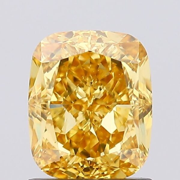 1.33 carat,  colour, VVS2 clarity, Cushion shape, Lab Grown Diamond.