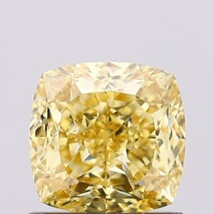 1.02 carat,  colour, SI2 clarity, Cushion shape, Lab Grown Diamond.