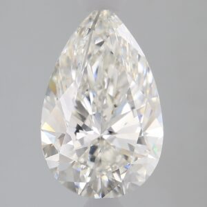 2.28 carat, G colour, VS1 clarity, Pear shape, Lab Grown Diamond.