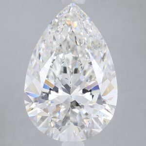 3.36 carat, F colour, VS2 clarity, Pear shape, Lab Grown Diamond.