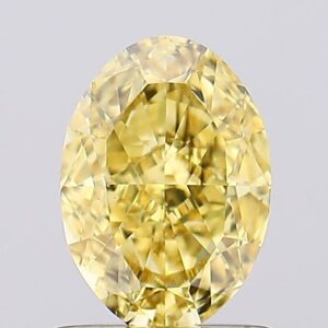 1.17 carat,  colour, VS1 clarity, Oval shape, Lab Grown Diamond.