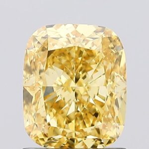 1.31 carat,  colour, VS1 clarity, Cushion shape, Lab Grown Diamond.