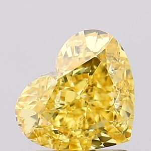 1.14 carat,  colour, VS2 clarity, Heart shape, Lab Grown Diamond.