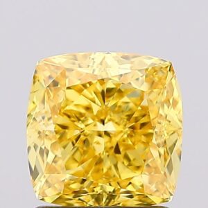 1.51 carat,  colour, VS2 clarity, Cushion shape, Lab Grown Diamond.