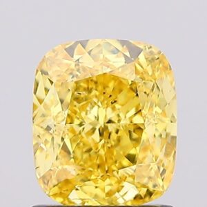1.19 carat,  colour, SI1 clarity, Cushion shape, Lab Grown Diamond.