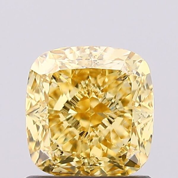 1.08 carat,  colour, VS2 clarity, Cushion shape, Lab Grown Diamond.