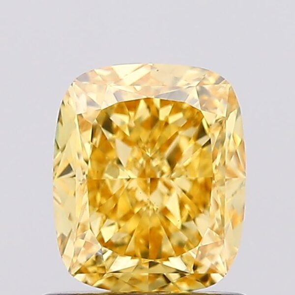 1.05 carat,  colour, VS1 clarity, Cushion shape, Lab Grown Diamond.
