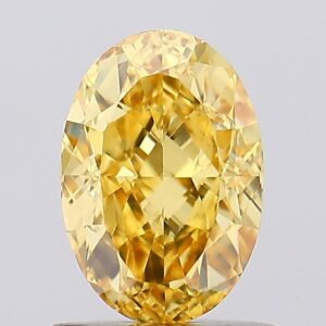 1 carat,  colour, VVS2 clarity, Oval shape, Lab Grown Diamond.