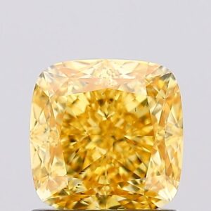 1.08 carat,  colour, VS2 clarity, Cushion shape, Lab Grown Diamond.
