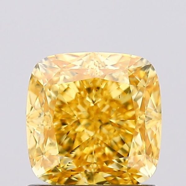 1.08 carat,  colour, VS2 clarity, Cushion shape, Lab Grown Diamond.