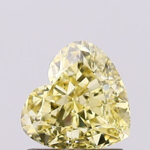 1.06 carat,  colour, VS1 clarity, Heart shape, Lab Grown Diamond.