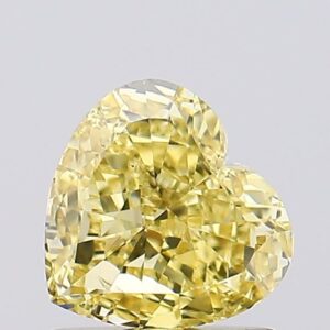 1.02 carat,  colour, VS2 clarity, Heart shape, Lab Grown Diamond.