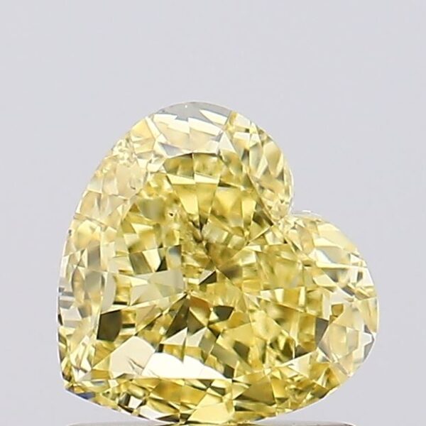 1.02 carat,  colour, VS2 clarity, Heart shape, Lab Grown Diamond.