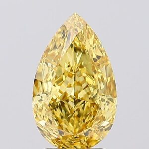 2.79 carat,  colour, VS2 clarity, Pear shape, Lab Grown Diamond.